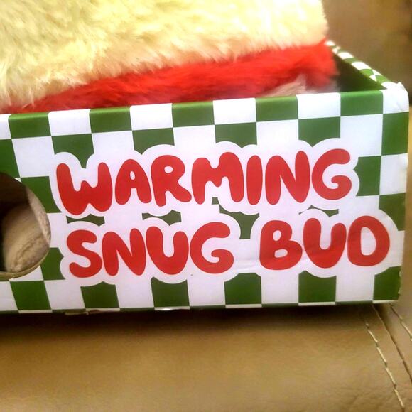 Pink Sky Pizza Warming Snug Bud Plush Calm & Soothe Agitated Kids Gift - Picture 6 of 6